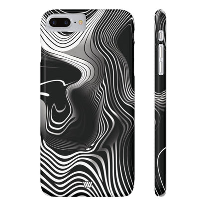 ABSTRACT ZEBRA STRIPES | Slim iPhone Case