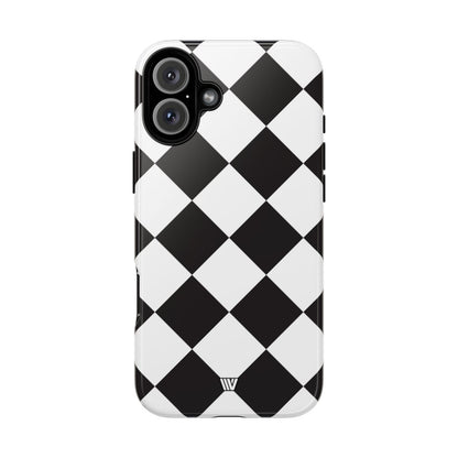 BLACK & WHITE DIAMOND | Tough Phone Case