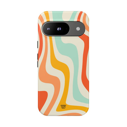RETRO GROOVY SWIRLS | Tough Phone Case
