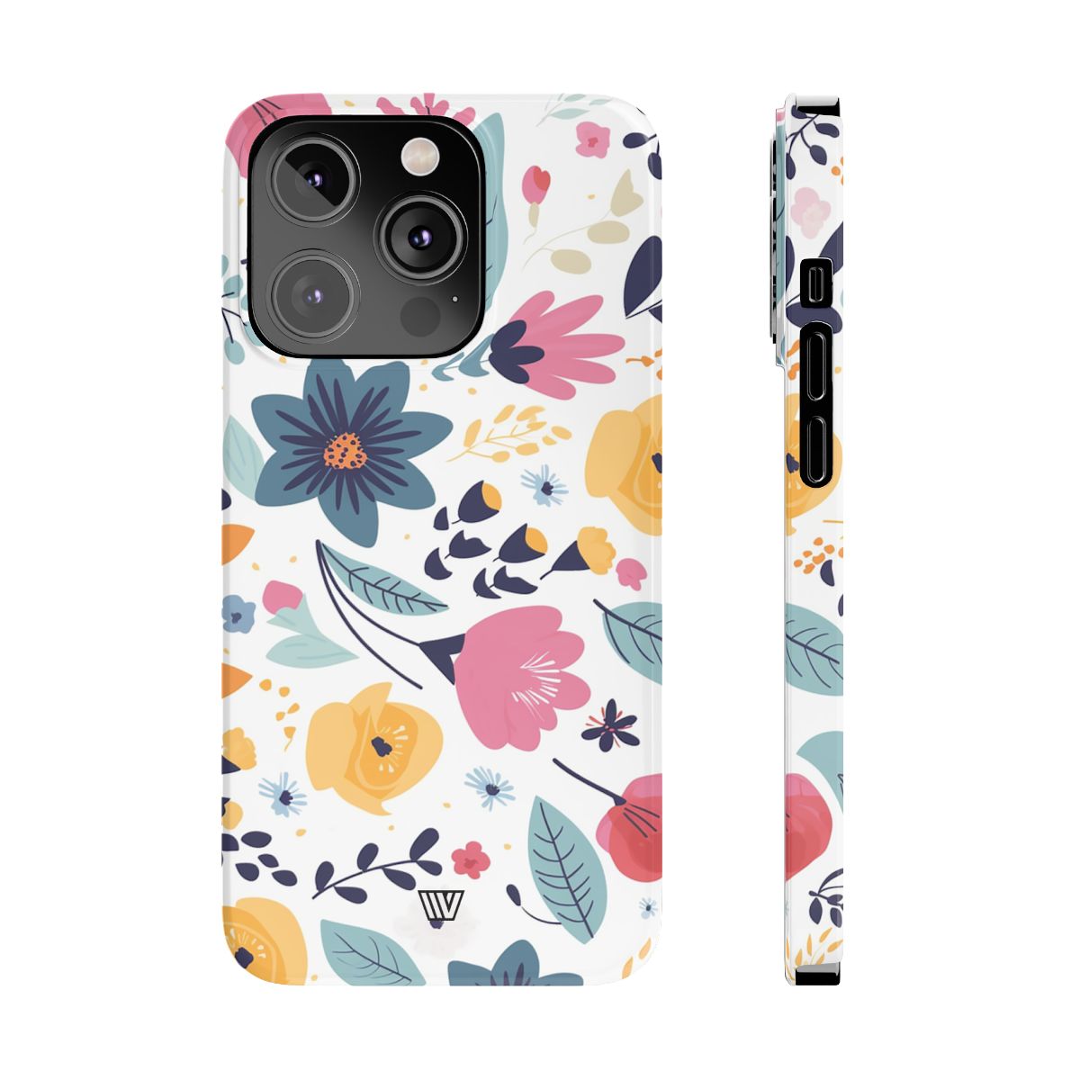 FLOWER PATTERN | Slim iPhone Case