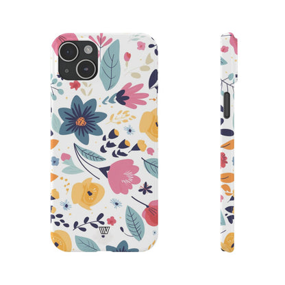 FLOWER PATTERN | Slim iPhone Case