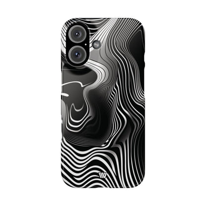 ABSTRACT ZEBRA STRIPES | Slim iPhone Case