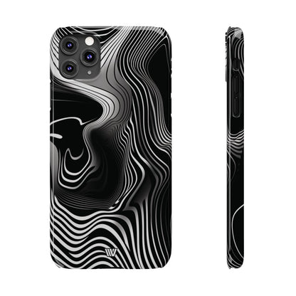 ABSTRACT ZEBRA STRIPES | Slim iPhone Case