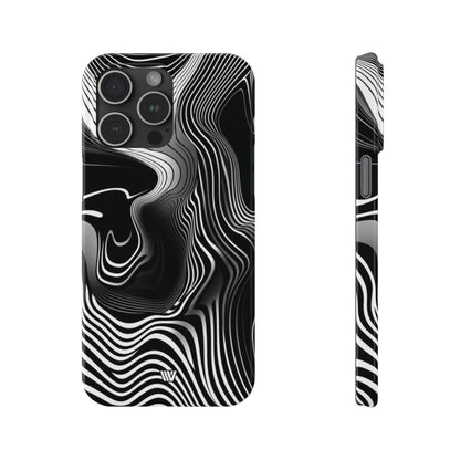 ABSTRACT ZEBRA STRIPES | Slim iPhone Case