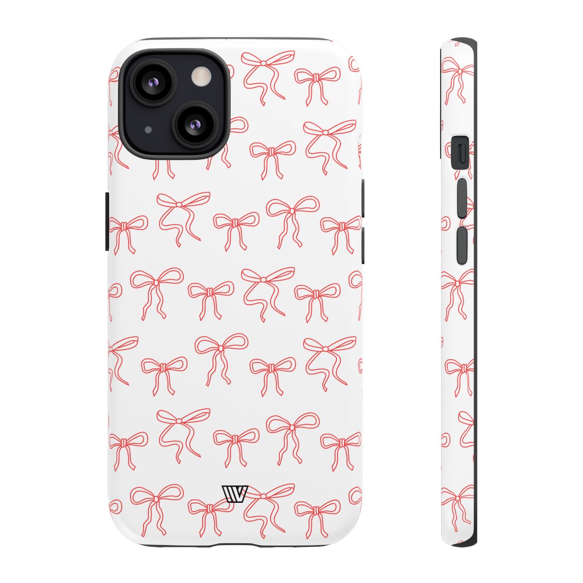 RED RIBBON CHARM | Tough Phone Case