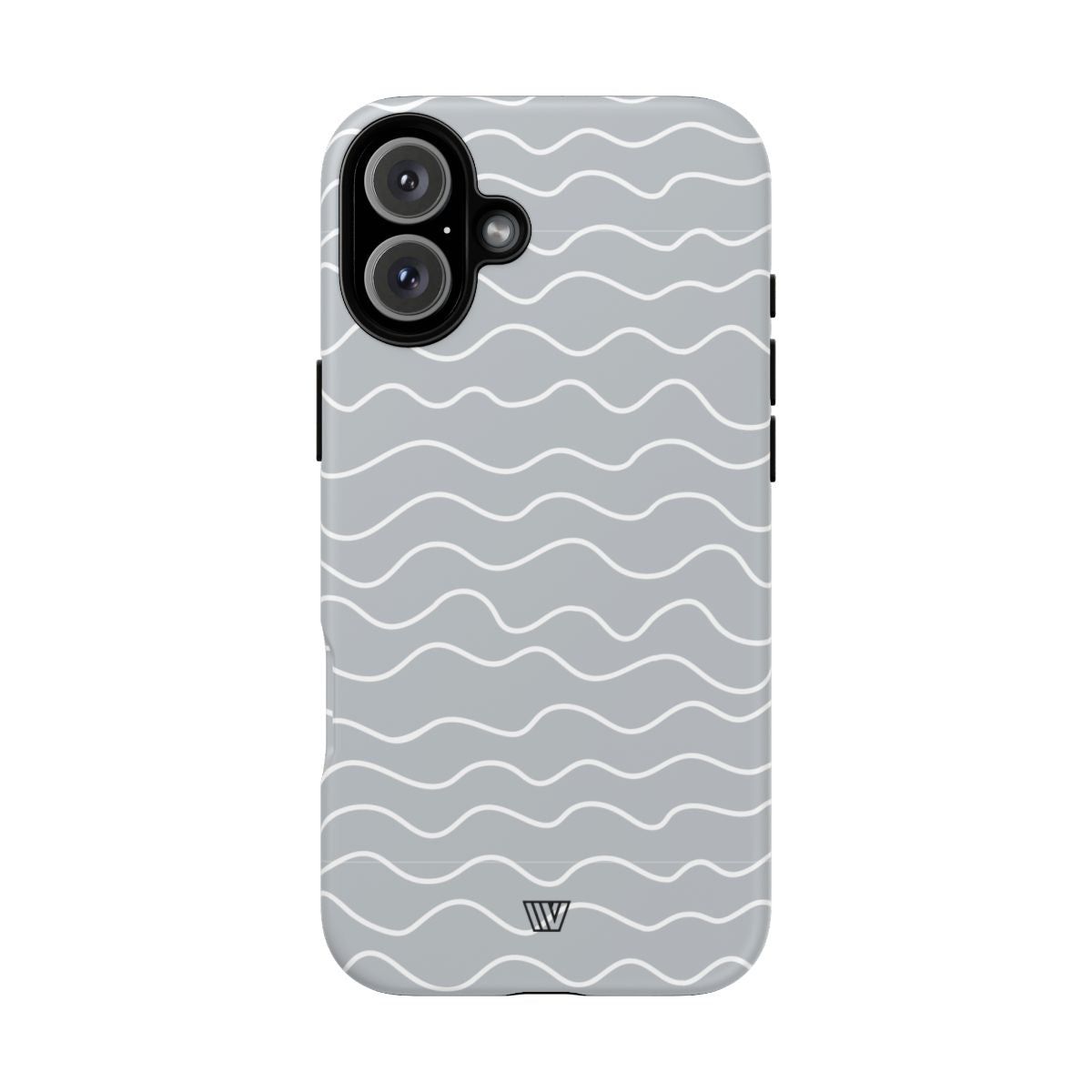 GRAY WAVES | Tough Phone Case