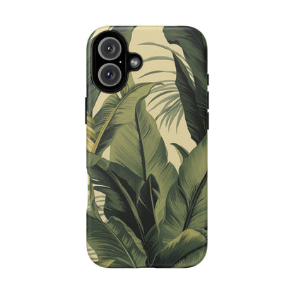 TROPICAL LEAVES | Tough Phone Case