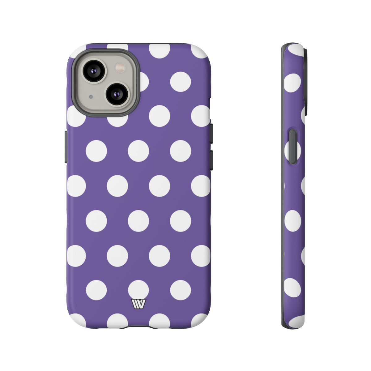 PURPLE POLKA DOTS | Tough Phone Case