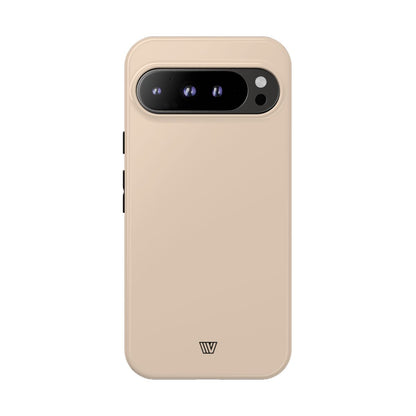 Almond Tough Phone Case – Google Pixel 9 Pro XL, Glossy