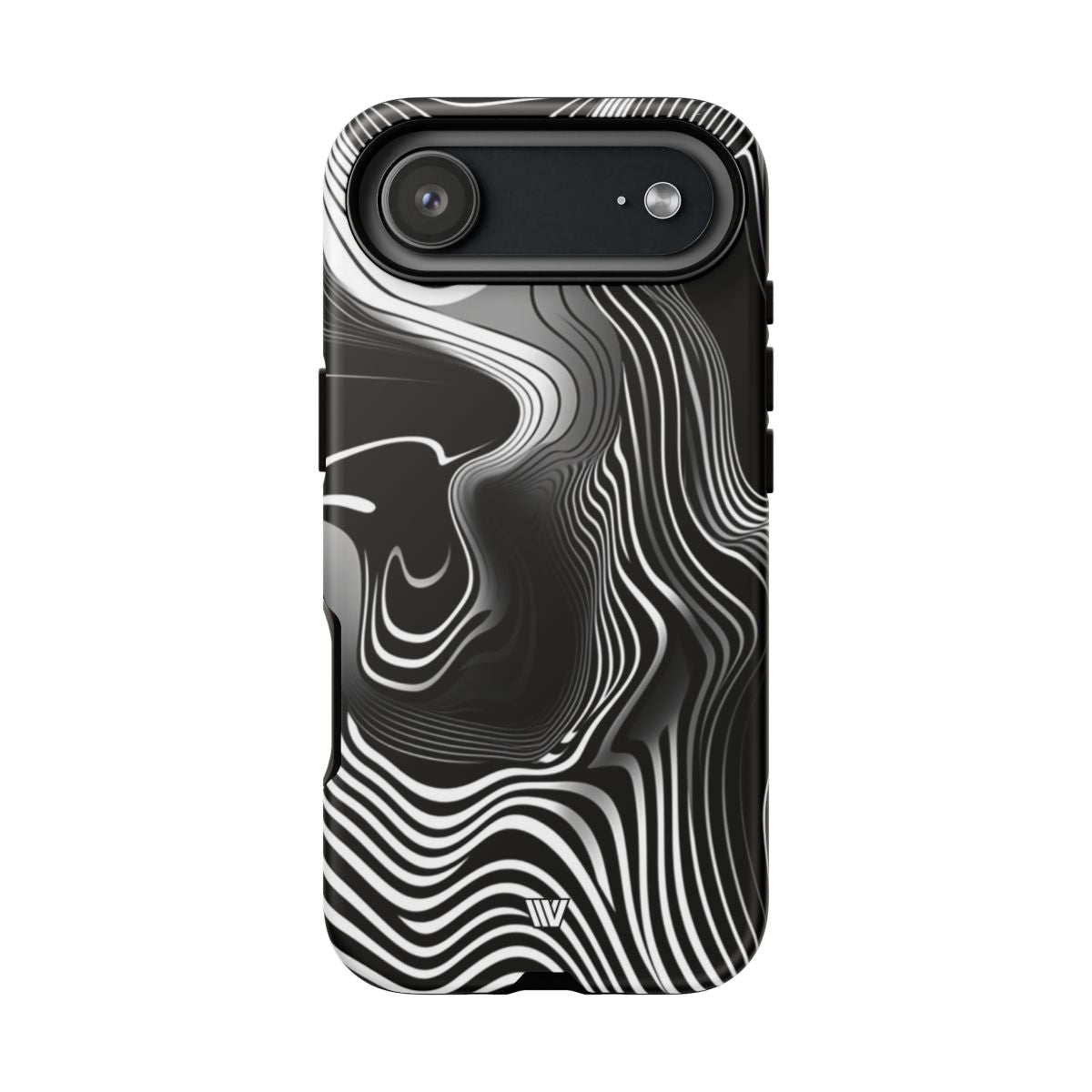 Abstract Zebra Stripes Tough Phone Case – iPhone 17 Air, Matte