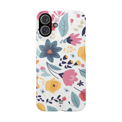 FLOWER PATTERN | Slim iPhone Case