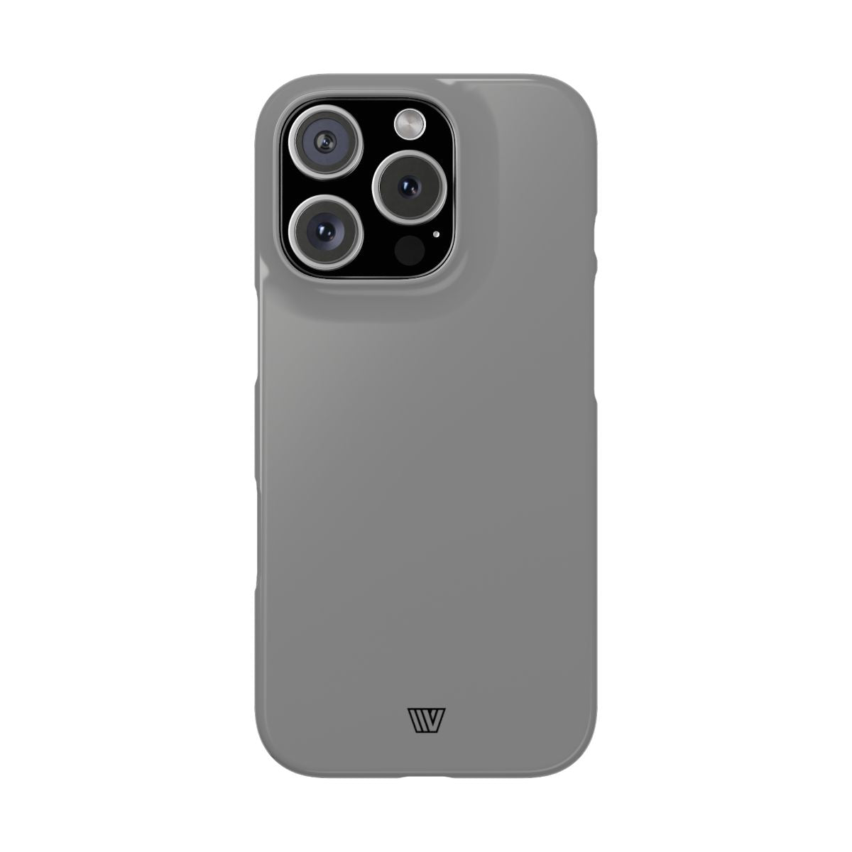 SOLID GRAY | Slim iPhone Case