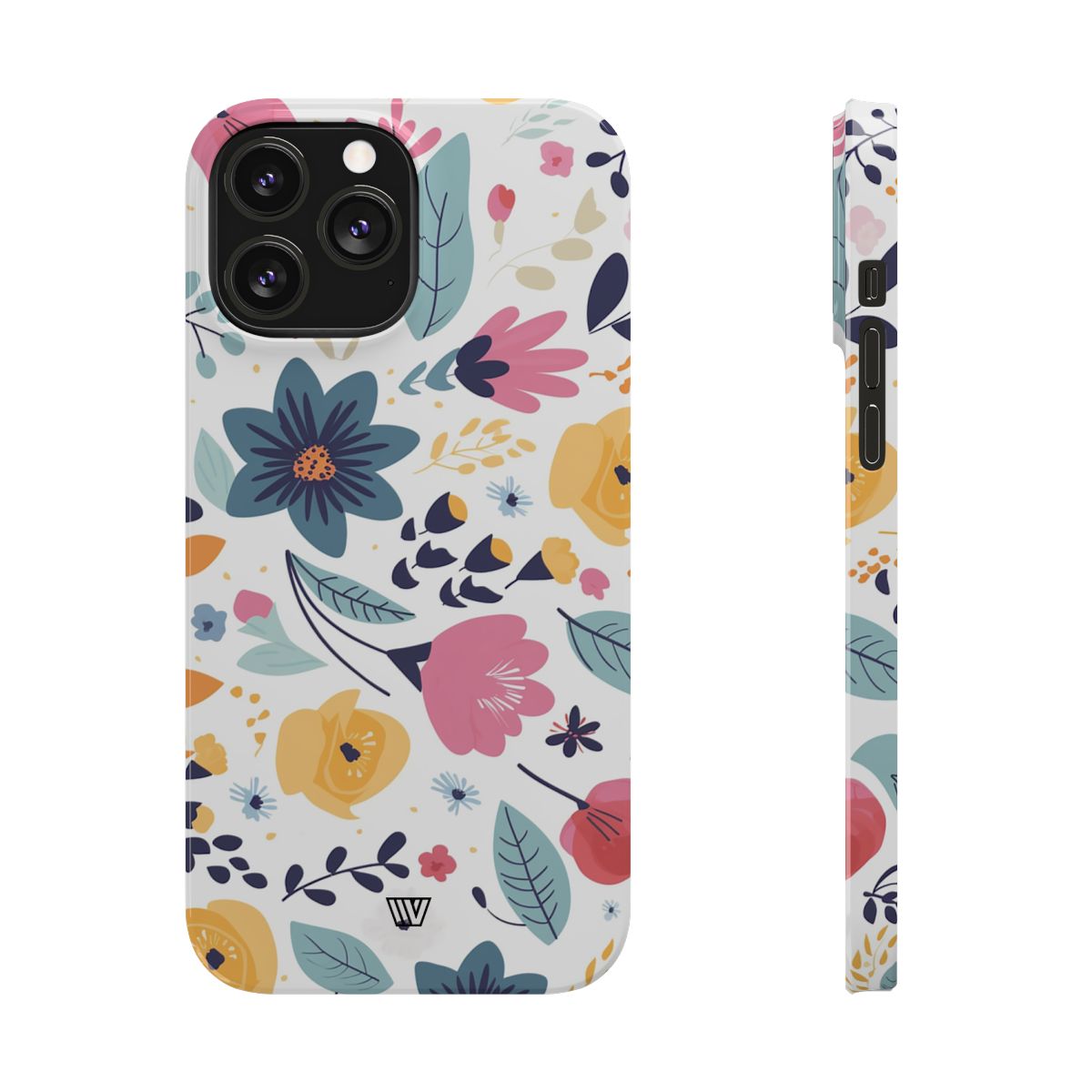 FLOWER PATTERN | Slim iPhone Case