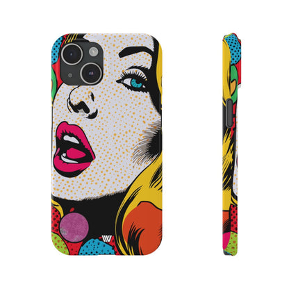 POP ART FACE | Slim iPhone Case