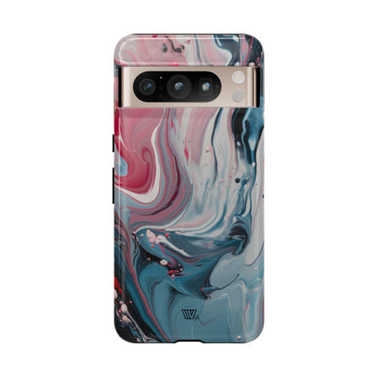 BLUE PASTEL SWIRL | Tough Phone Case