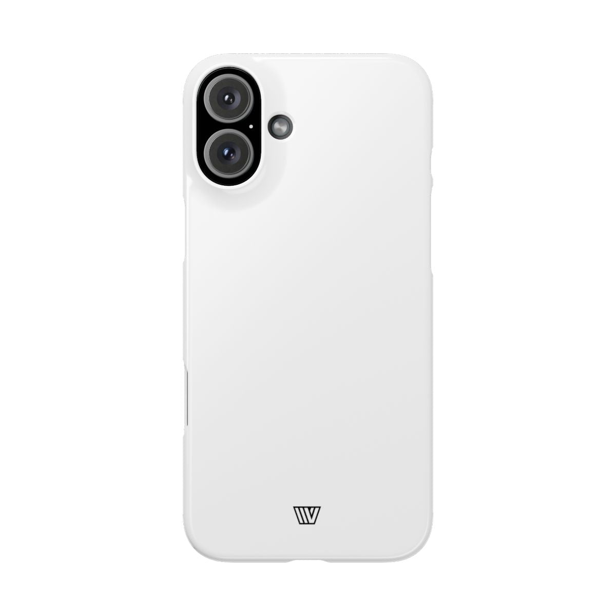 ALL WHITE | Slim iPhone Case