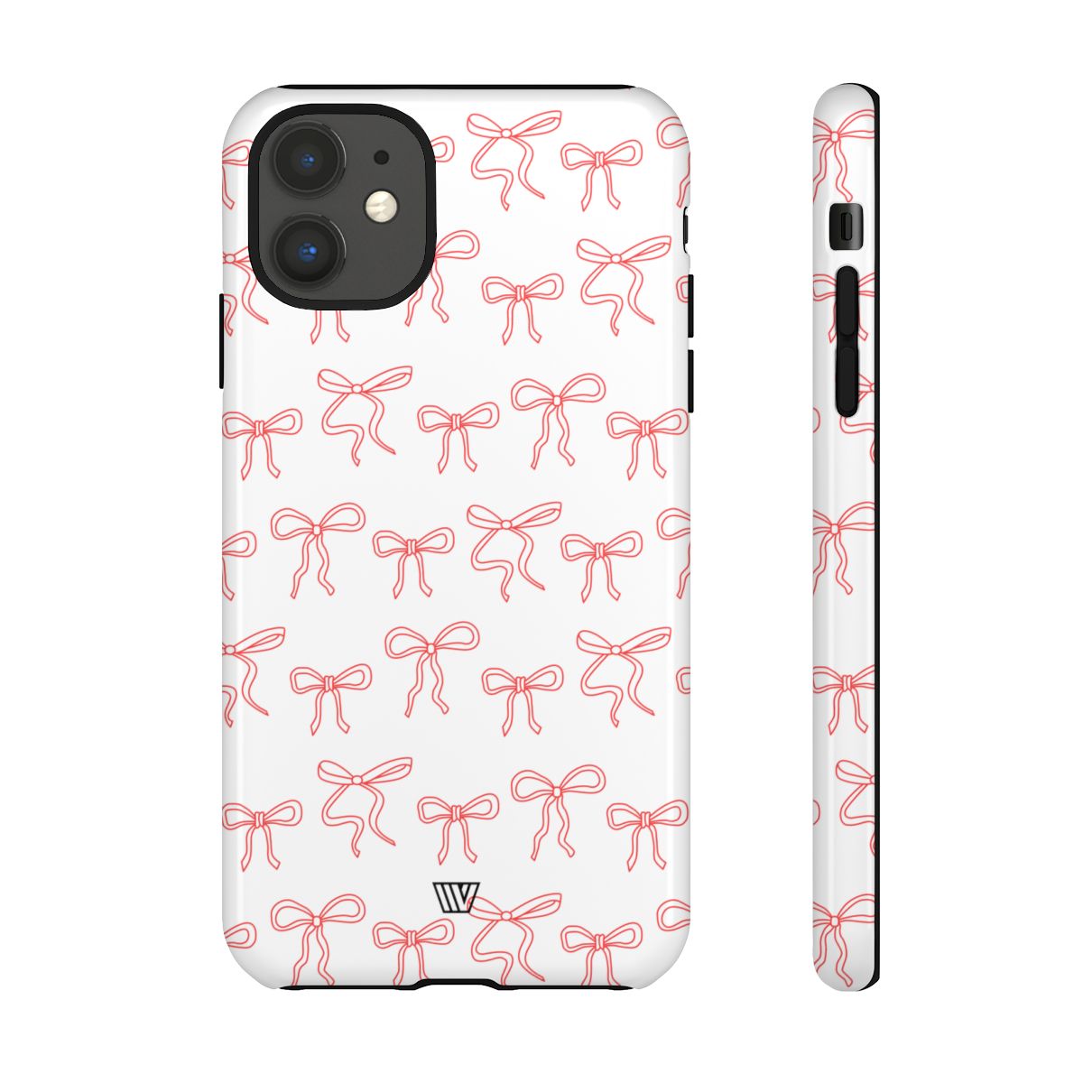 RED RIBBON CHARM | Tough Phone Case