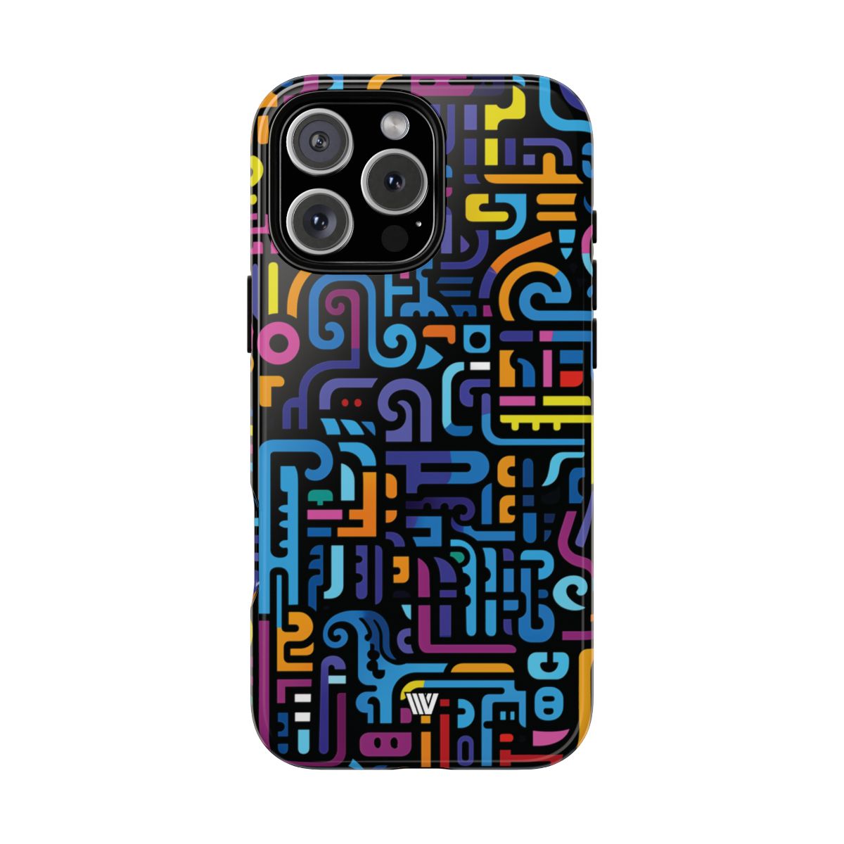 NEON GLYPHS | Tough Phone Case