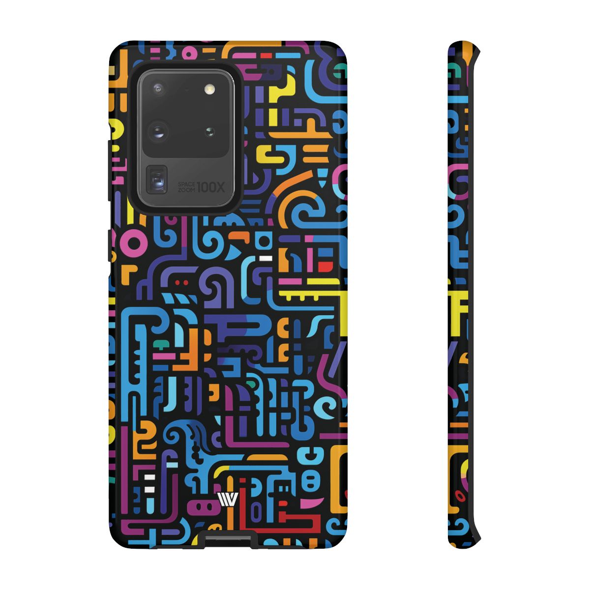 NEON GLYPHS | Tough Phone Case