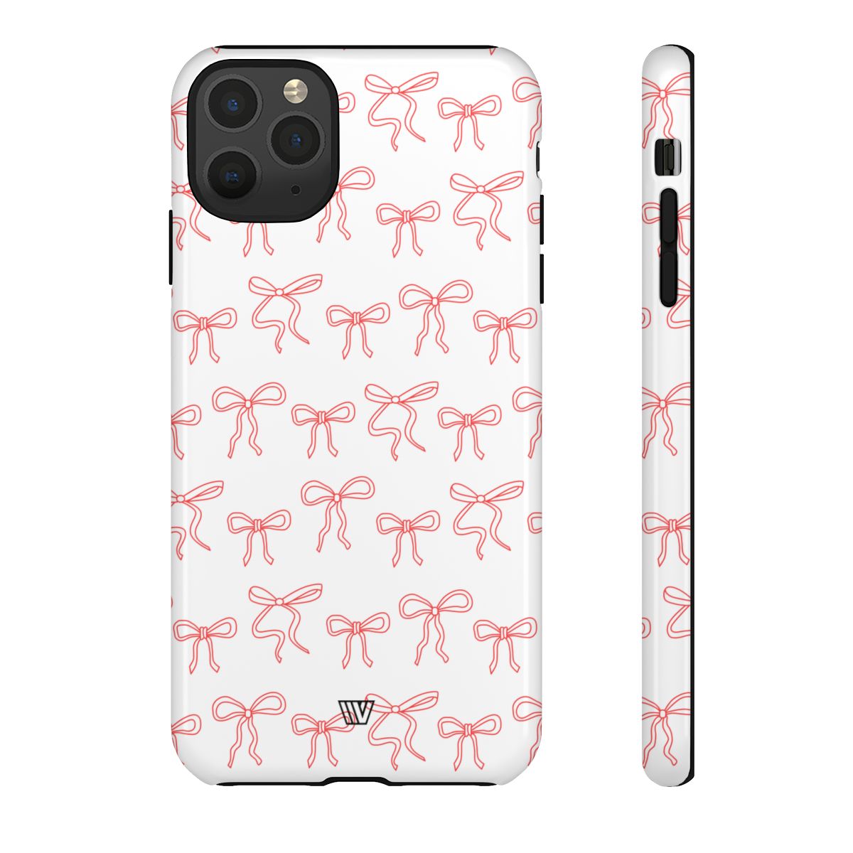 RED RIBBON CHARM | Tough Phone Case