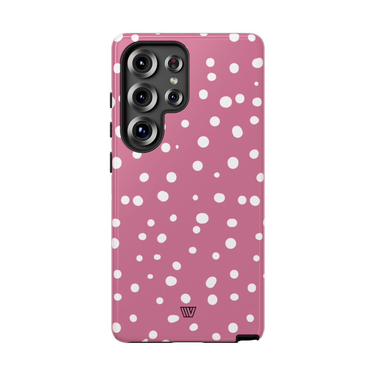 Blush Red Dots Tough Phone Case – Samsung Galaxy S25 Ultra, Glossy