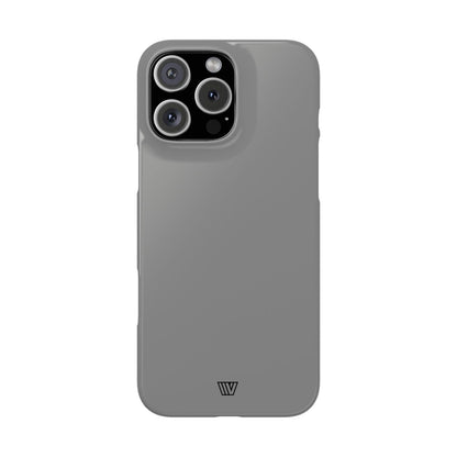 SOLID GRAY | Slim iPhone Case