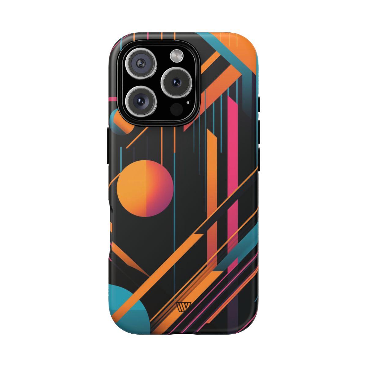 BOLD RETRO LINES | Tough Phone Case