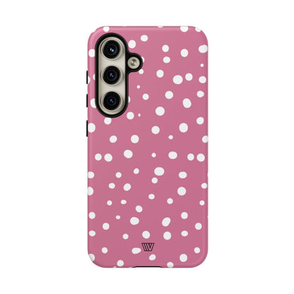 Blush Red Dots Tough Phone Case – Samsung Galaxy S24, Matte