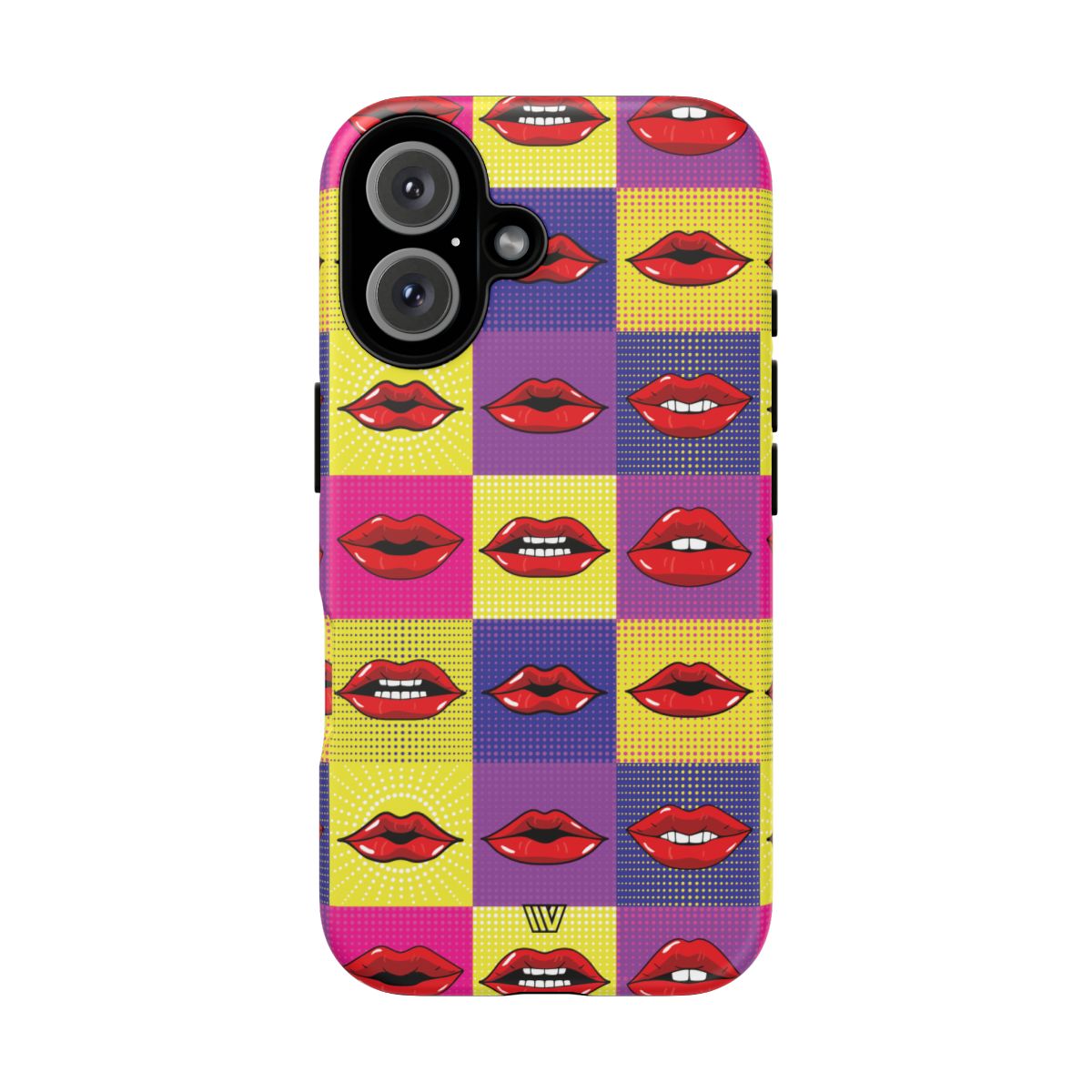 Pop Art Lips Tough Phone Case – iPhone 16, Matte