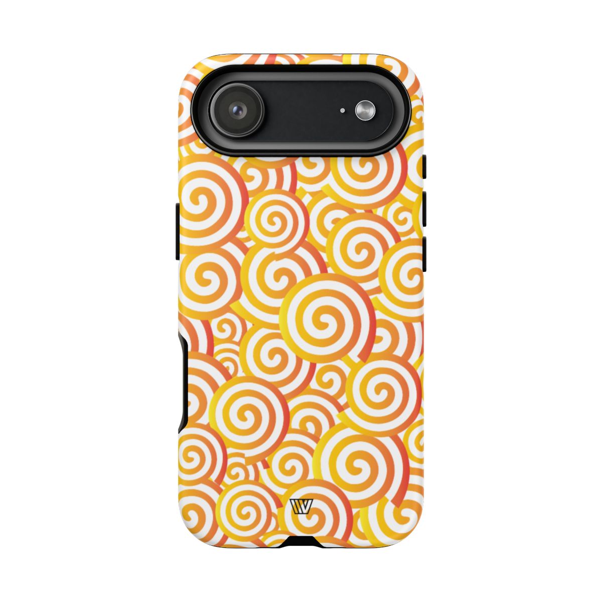 Abstract Spiral Orange Tough Phone Case – iPhone 17 Air, Matte