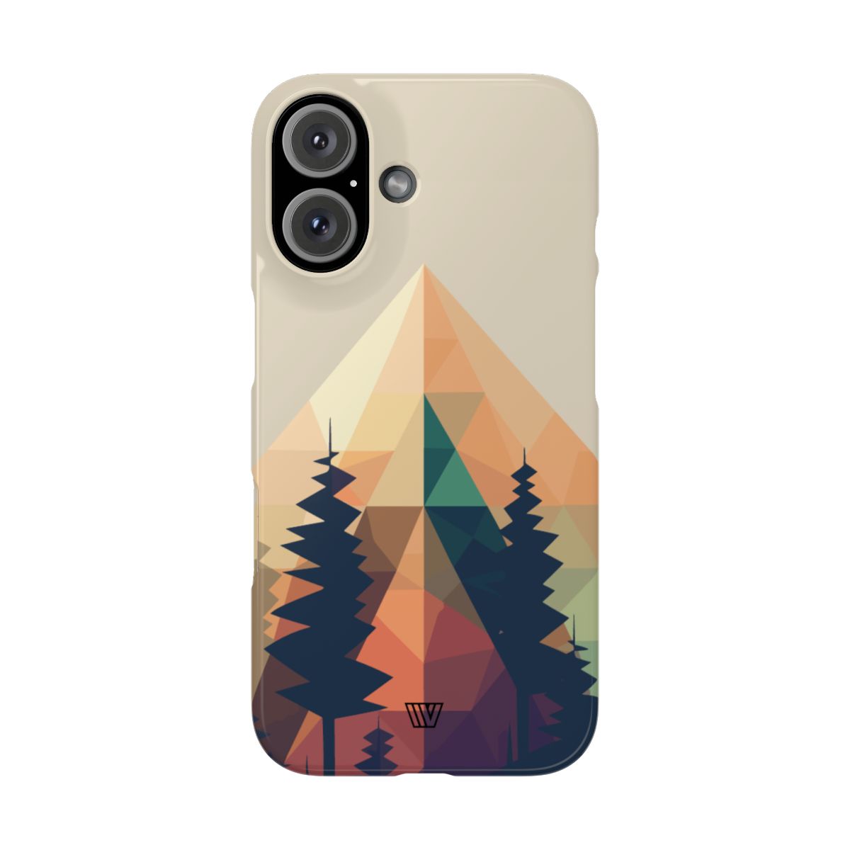 ABSTRACT MOUNTAIN PEAK | Slim iPhone Case