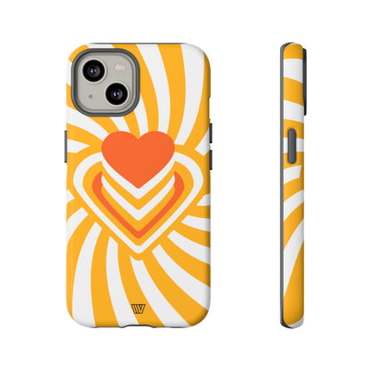 HEART RAY STACK | Tough Phone Case