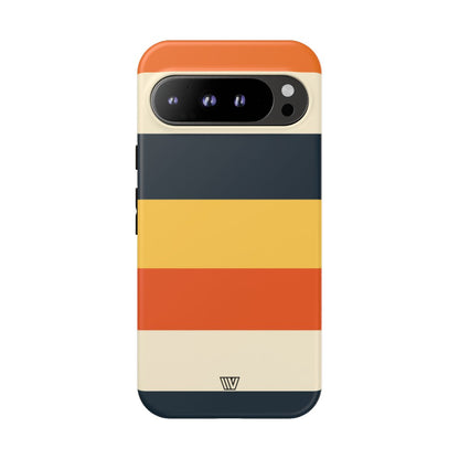 BEACH SUNSET STRIPES | Tough Phone Case