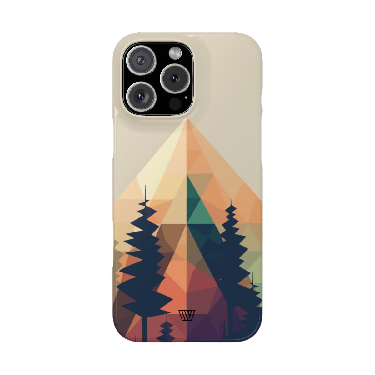 ABSTRACT MOUNTAIN PEAK | Slim iPhone Case