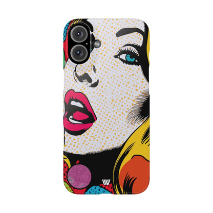 POP ART FACE | Slim iPhone Case