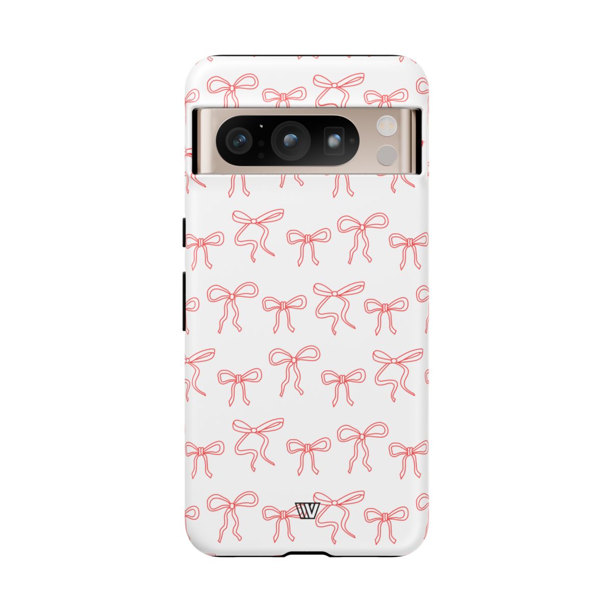 RED RIBBON CHARM | Tough Phone Case