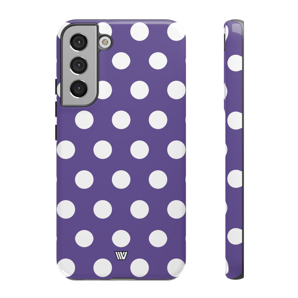 PURPLE POLKA DOTS | Tough Phone Case