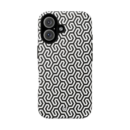 TWISTED GRID | Tough Phone Case