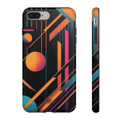 BOLD RETRO LINES | Tough Phone Case