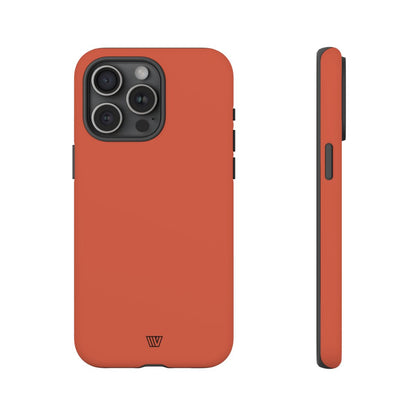 BURNT SIENNA | Tough Phone Case