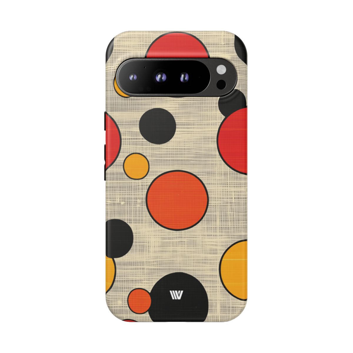 Mid-Century Dots Tough Phone Case – Google Pixel 9 Pro XL, Matte