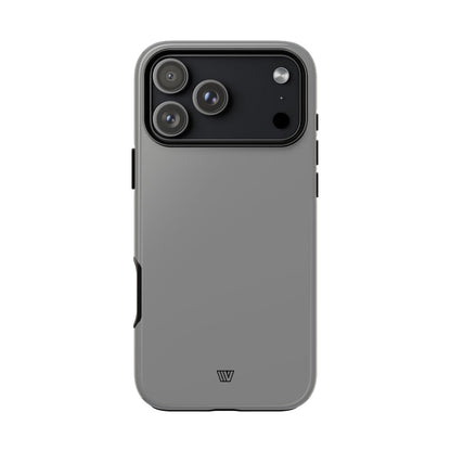 SOLID GRAY | Tough Phone Case