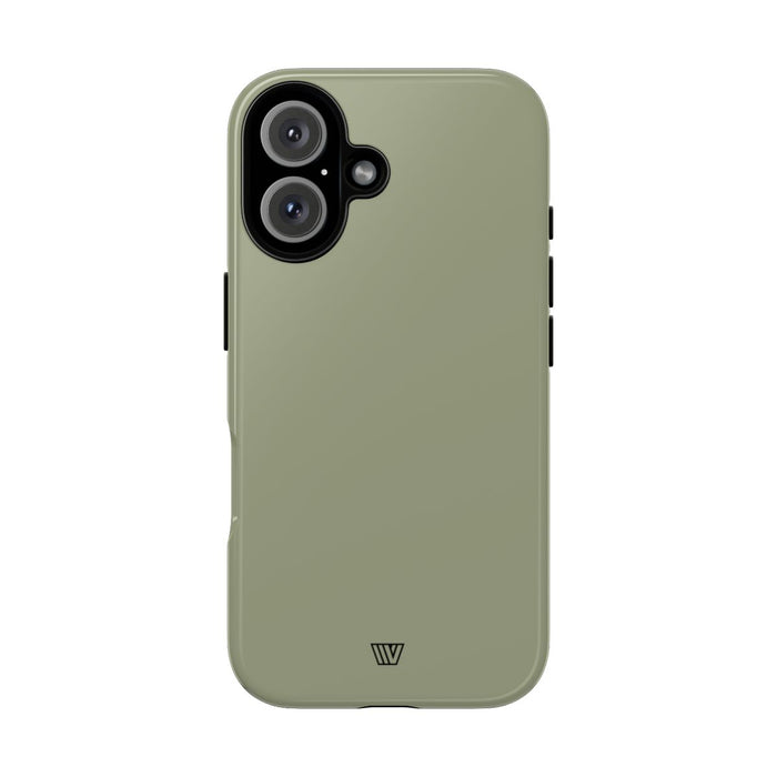 Sage Tough Phone Case – iPhone 16, Glossy