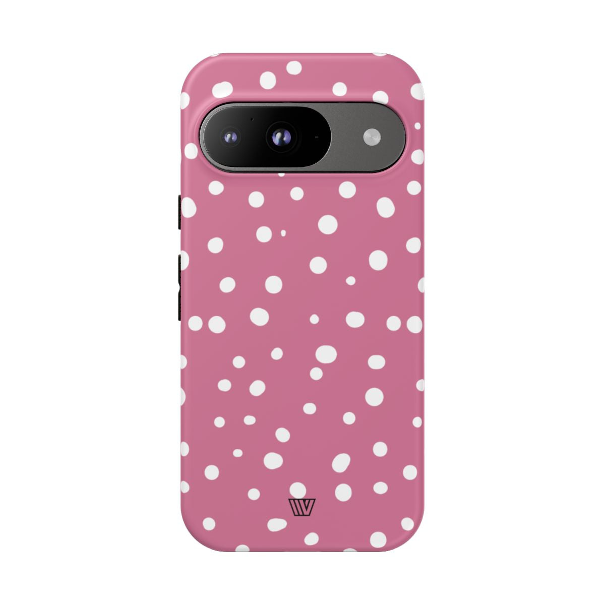 Blush Red Dots Tough Phone Case – Google Pixel 9, Matte
