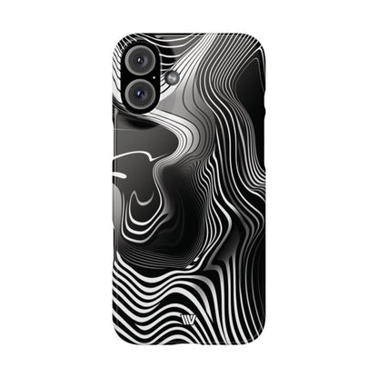 ABSTRACT ZEBRA STRIPES | Slim iPhone Case