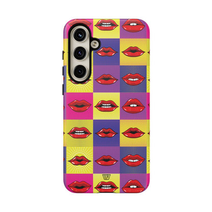 Pop Art Lips Tough Phone Case – Samsung Galaxy S24 Plus, Matte