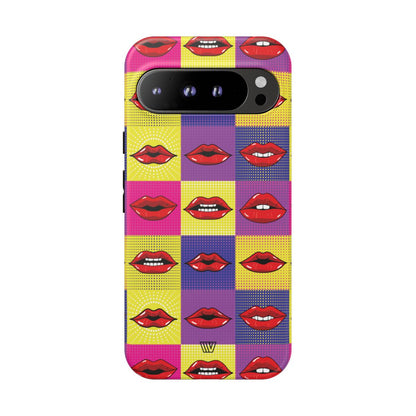 Pop Art Lips Tough Phone Case – Google Pixel 9 Pro XL, Matte