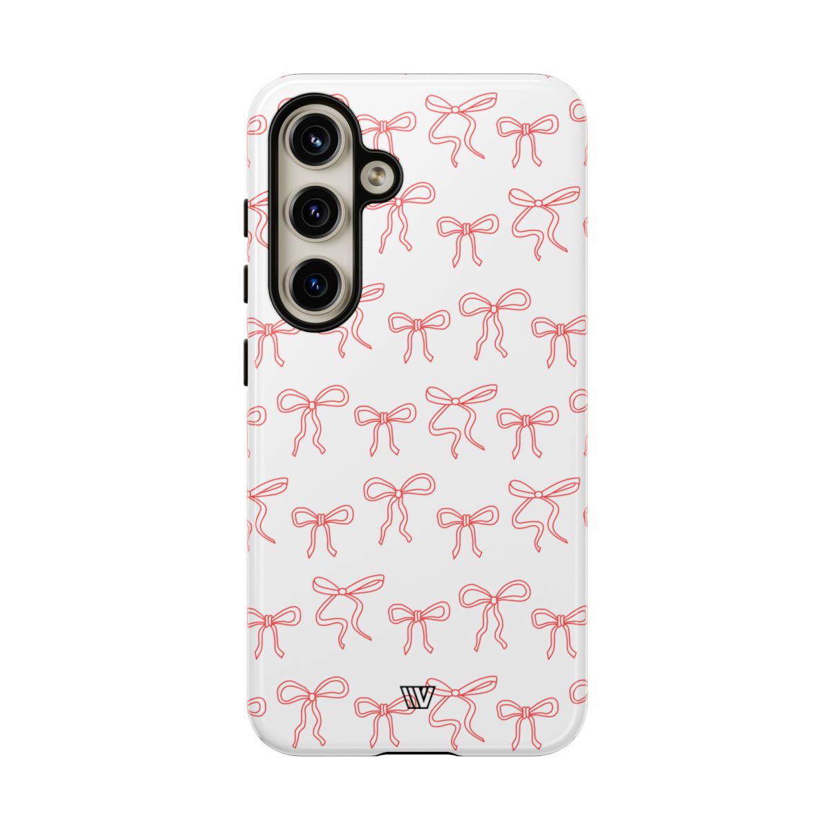 RED RIBBON CHARM | Tough Phone Case