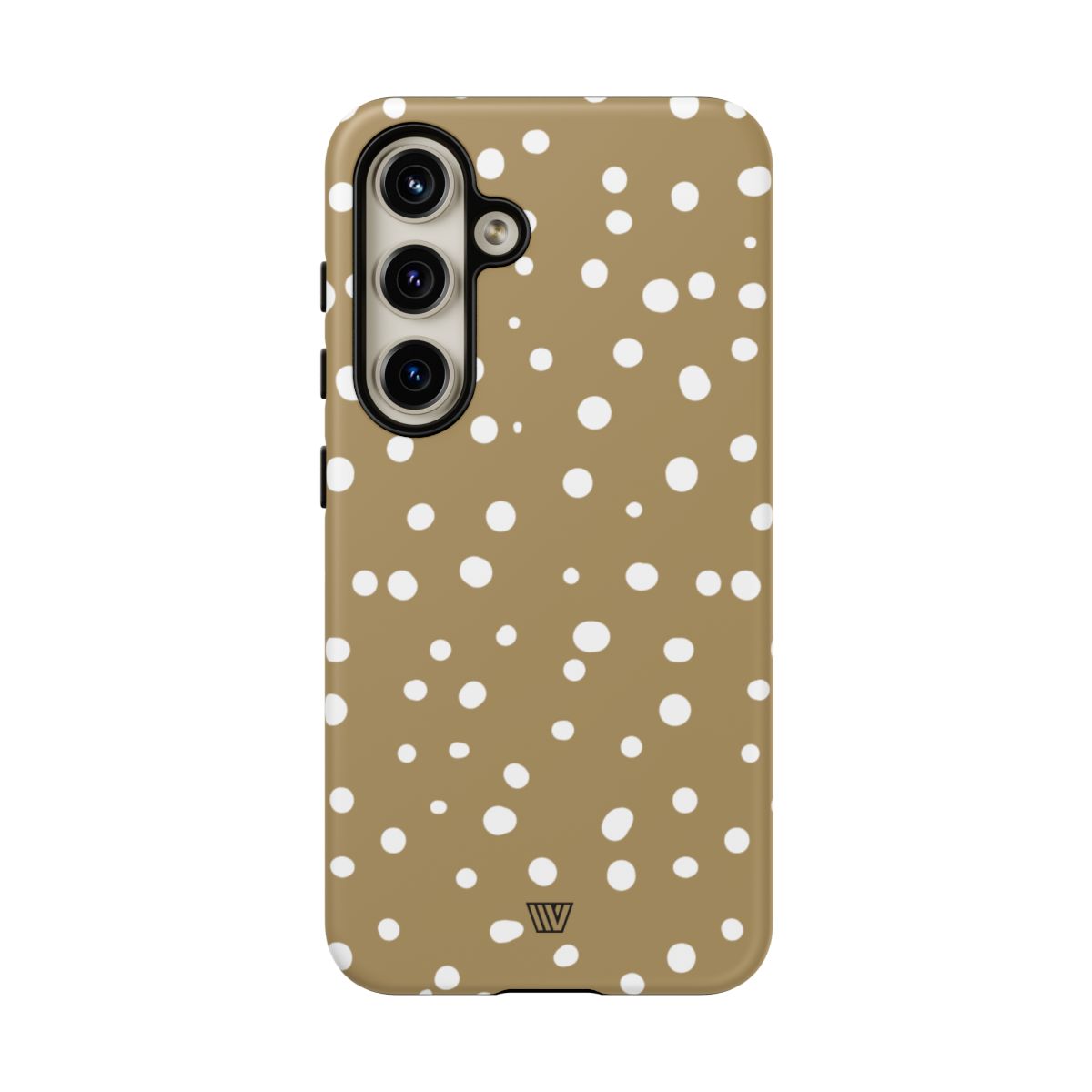 Dark Beige Dots Tough Phone Case – Samsung Galaxy S24, Matte