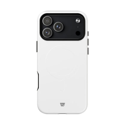 ALL WHITE | MagSafe Tough iPhone Case